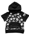 Short Sleeve Hoodie in Born To Be Wild