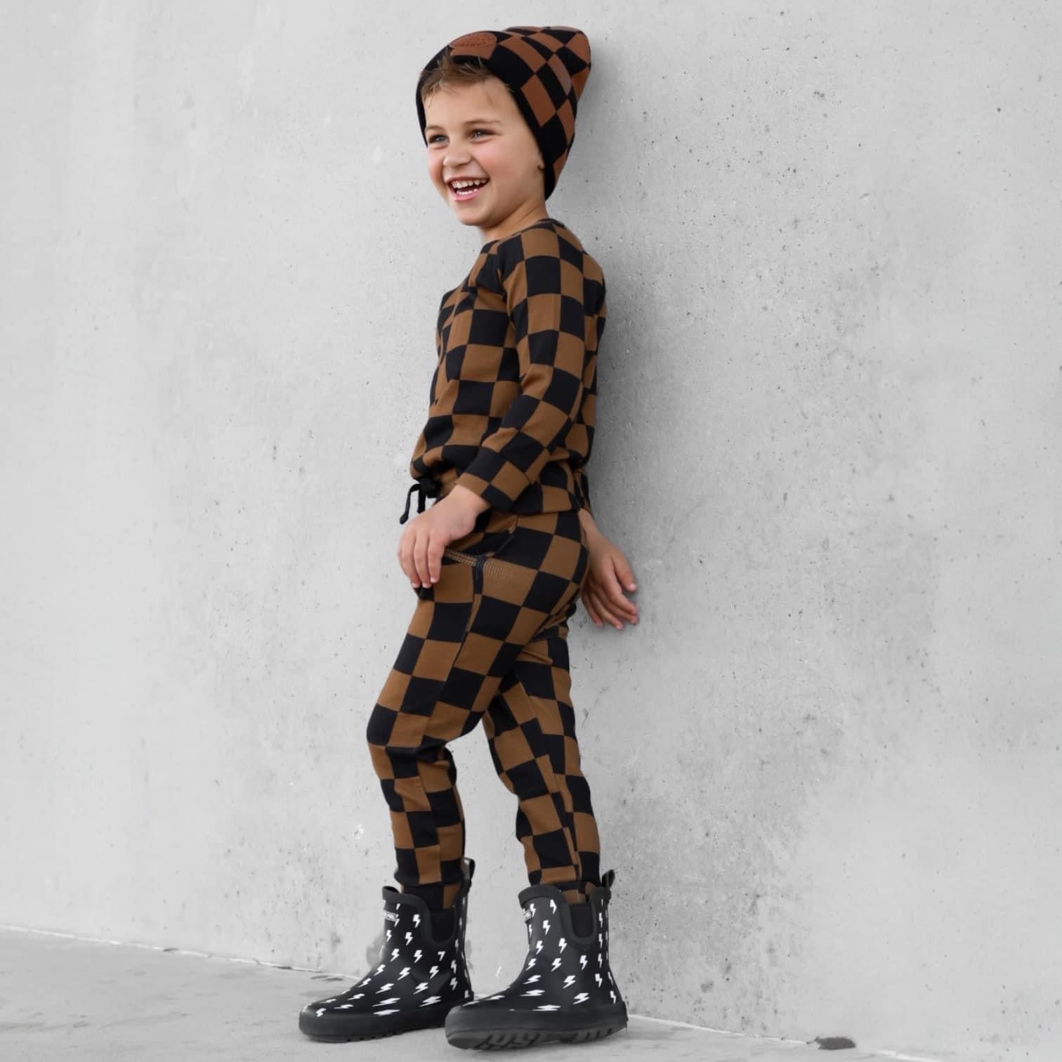 Beanie in Smoke + Spice (PREORDER)