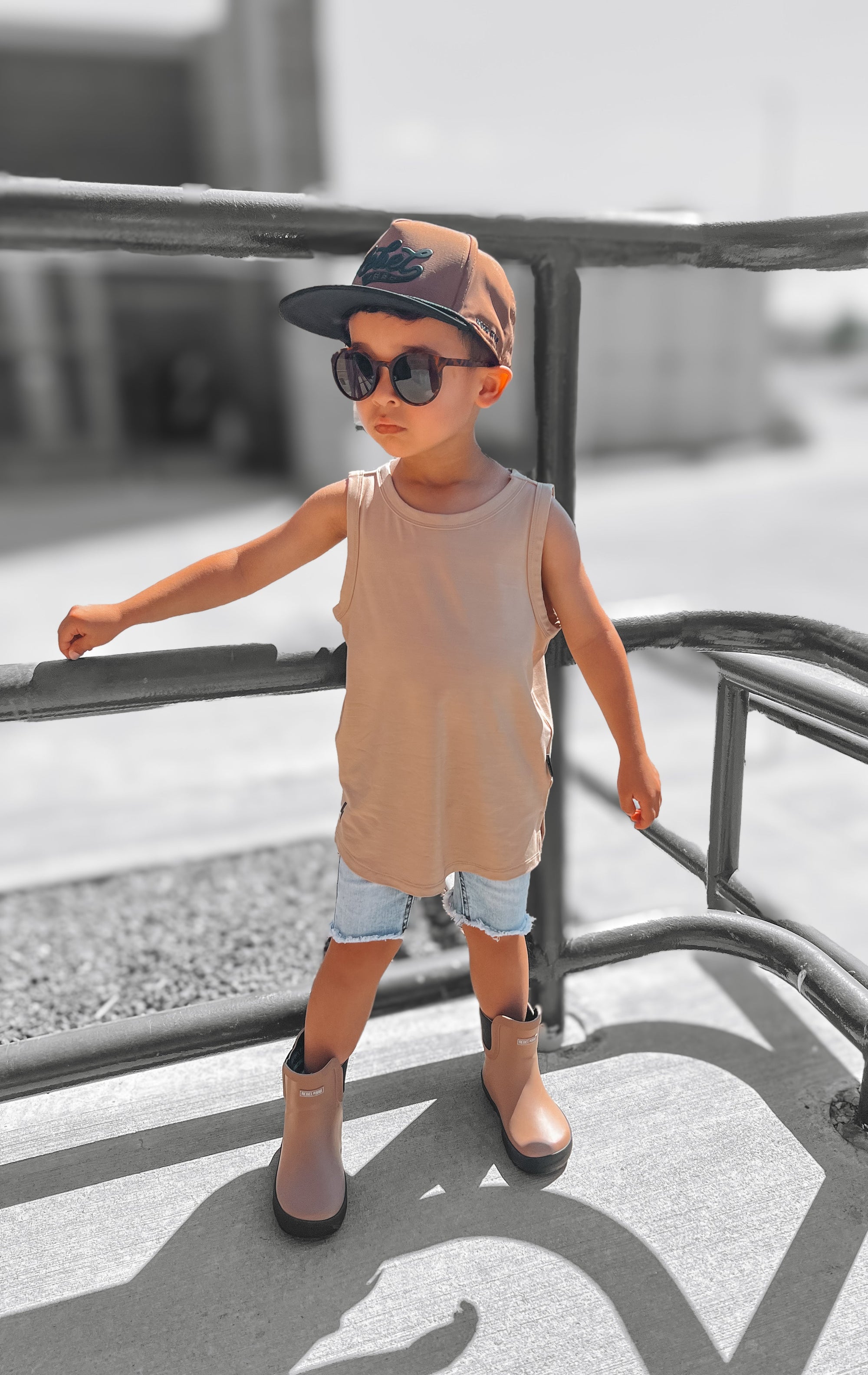 Bamboo Tank in Driftwood