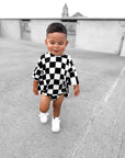 Bamboo Bubble Romper in Venice