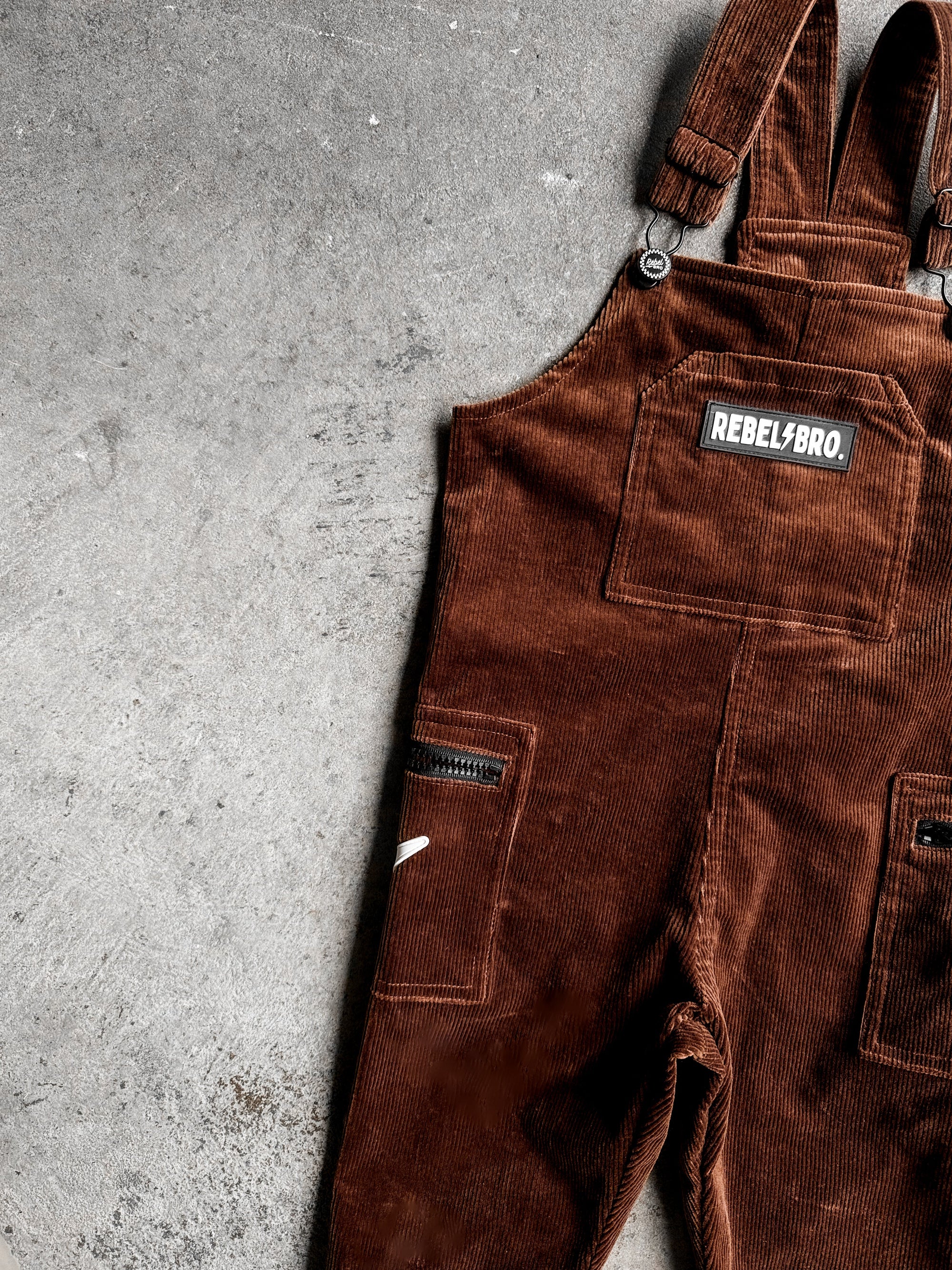 Overalls in Rust Corduroy (PREORDER)