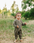 Nashville Long Sleeve Button Romper