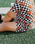 CHECKERED FOOTBALL DREAM SHORT SET