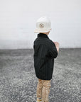 COASTAL BUTTON UP - BLACK