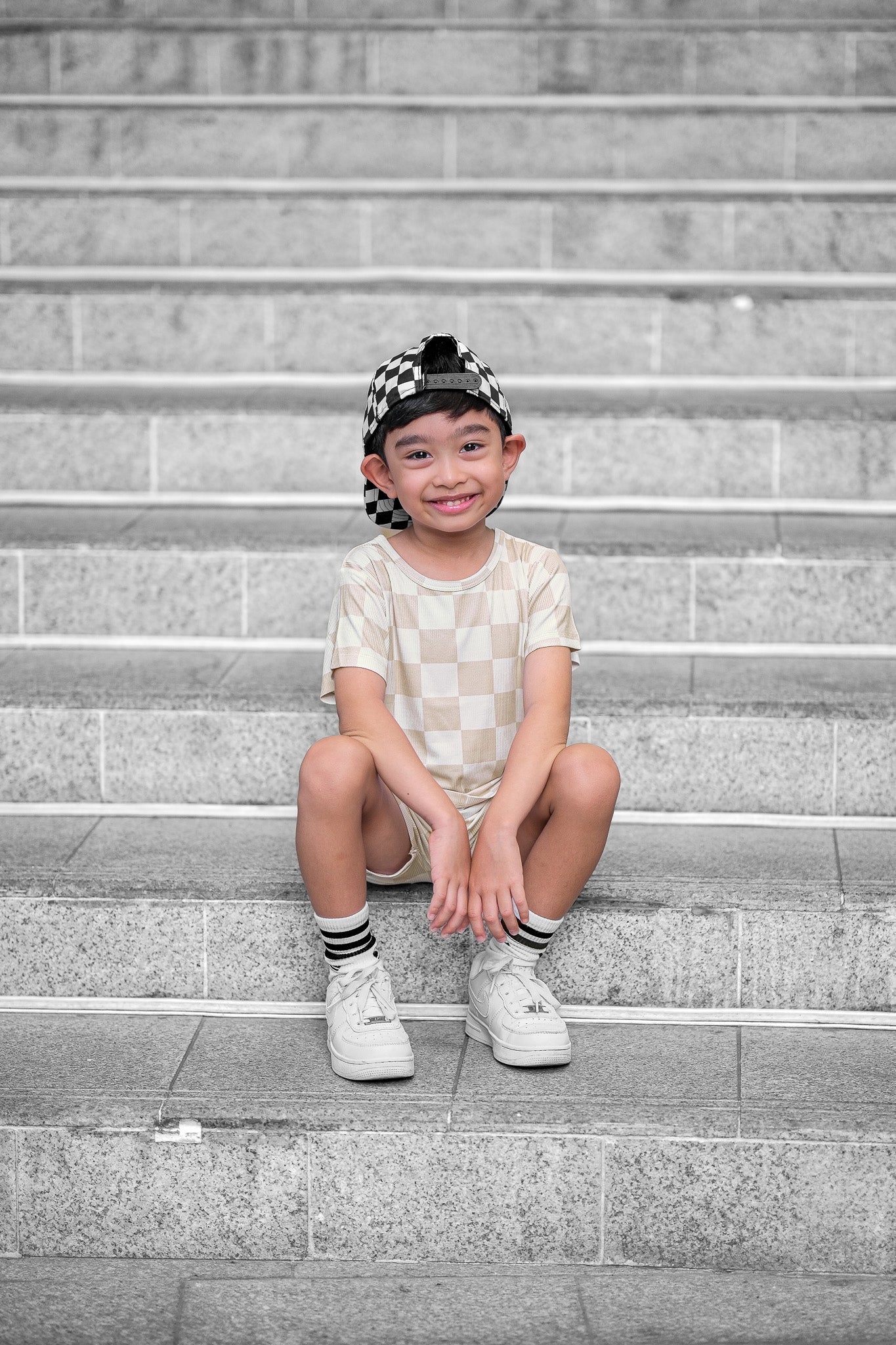 Biker Two Piece Set in Callen