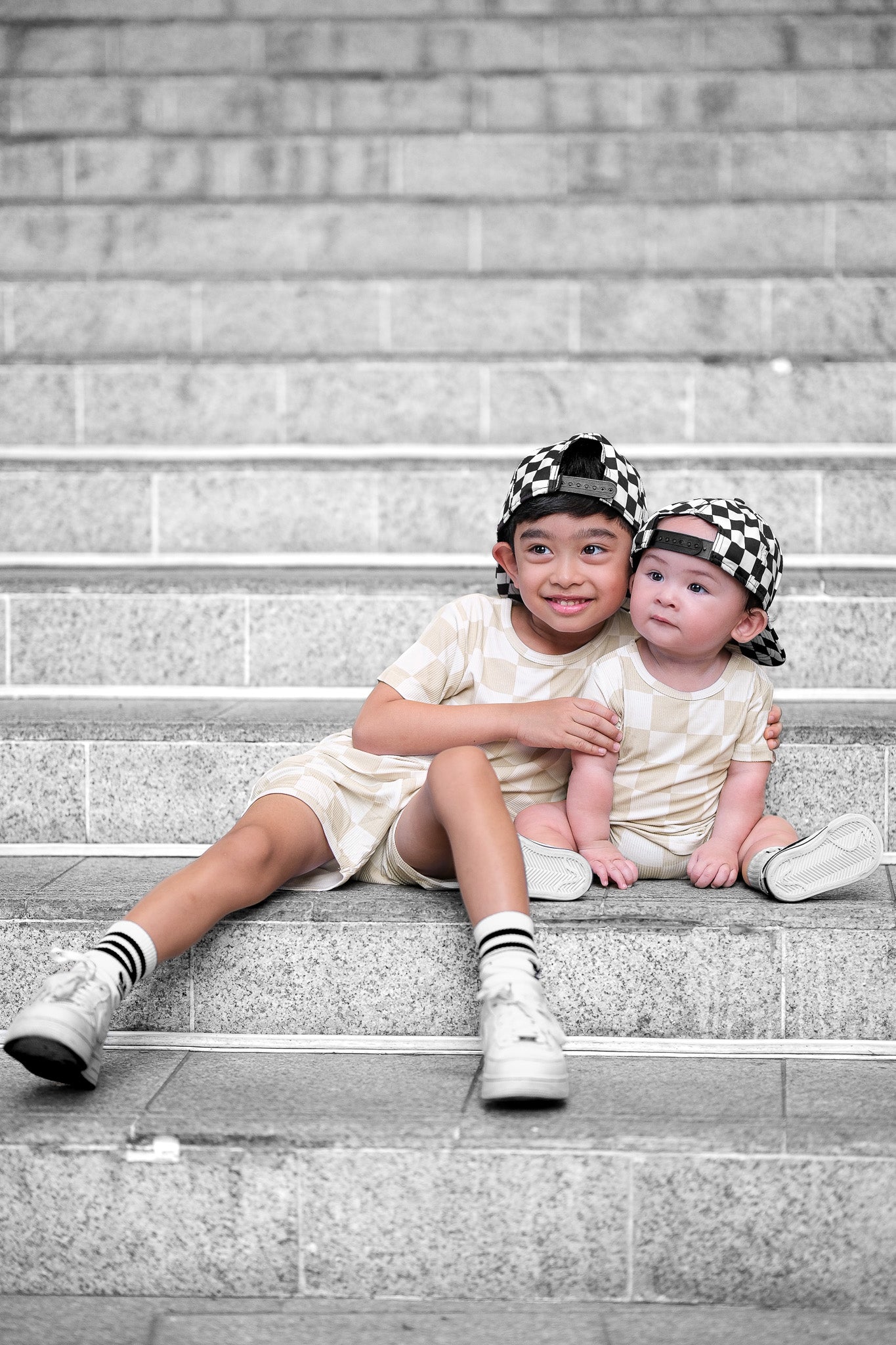 Biker Two Piece Set in Callen