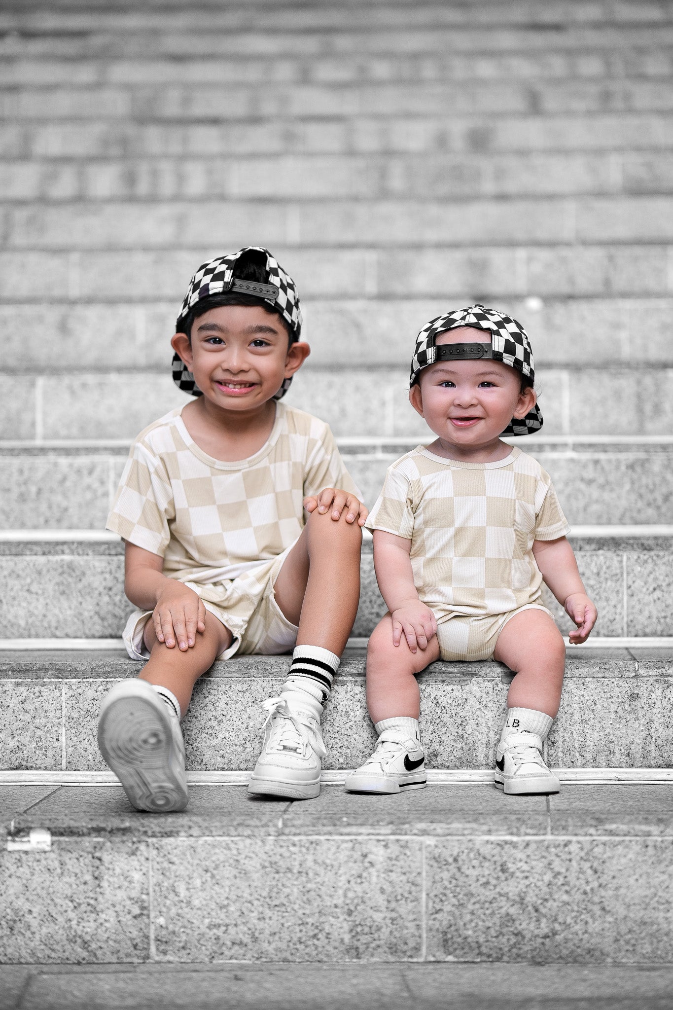 Biker Two Piece Set in Callen