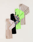 UPF 50 RASHGUARD ONESIE - LATTE