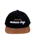 CERTIFIED MAMAS BOY TODDLER SNAPBACK - ONYX
