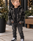 Babysprouts Kid's Hooded Shacket