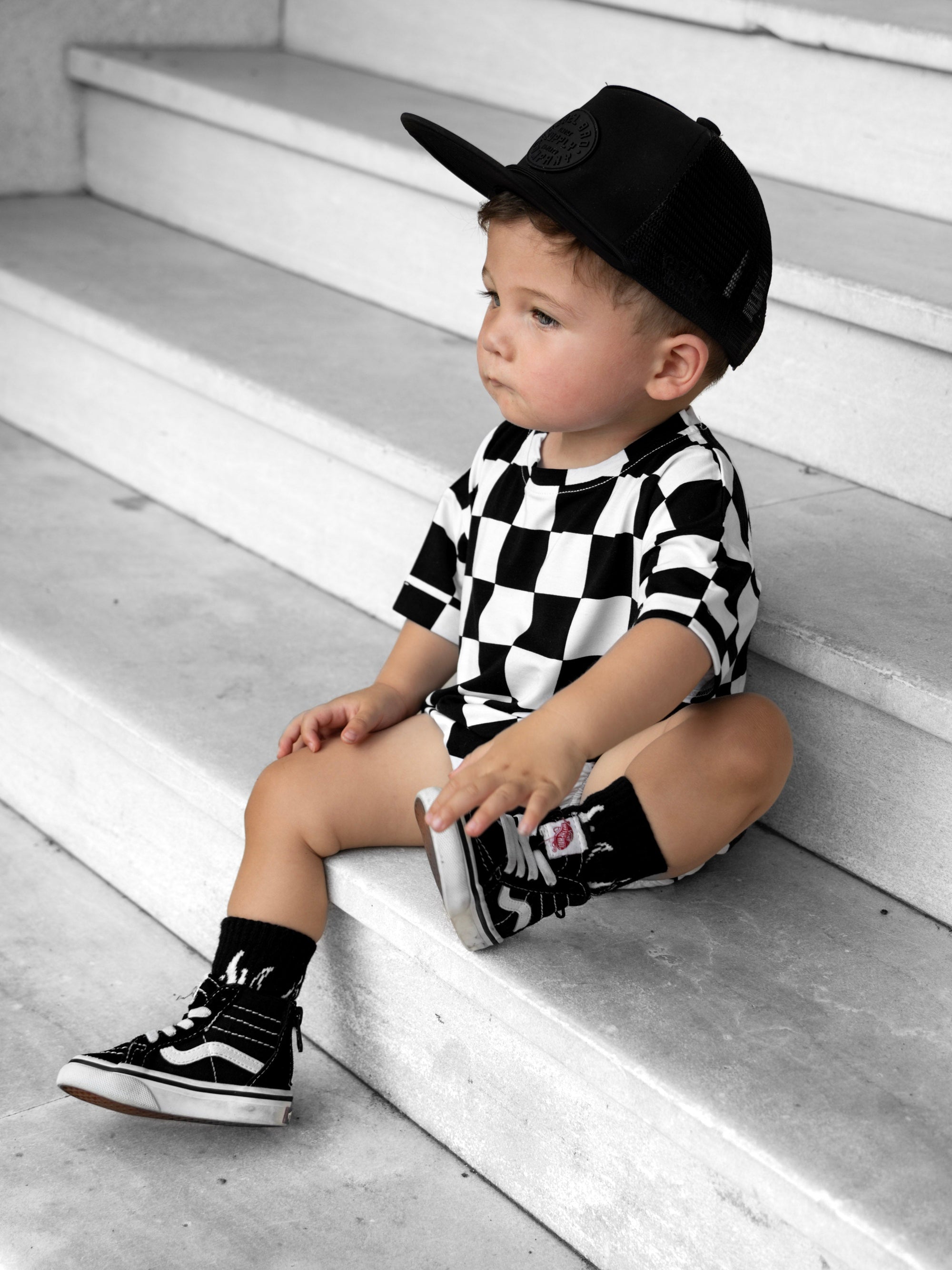 Bamboo Bubble Romper in Venice