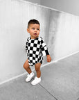 Bamboo Bubble Romper in Venice