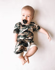 STORY FLASH SALE Harem Short - Pewter Camo - LARGE SIZES
