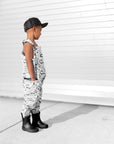 Classic Midi Rain Boot in Black / Black