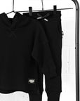 Waffle Set in Black