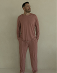Men's Bamboo Pajamas | Red Gingham