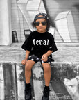 Bamboo Graphic Tee in Feral