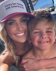 LOVES HER BABIES & AMERICA TOO HAT