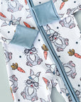 Bamboo Zip Romper | Rad Bunny