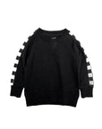 Side Checker Pullover