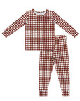 Bamboo Two Piece Set | Chocolate Gingham