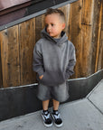Sun-Faded Hoodie in Stonewash