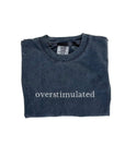 Overstimulated Embroidered T-Shirt