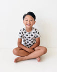 Bamboo Shorts Set | Palm Style White