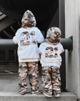 Raw Cut Camo Sweatpants