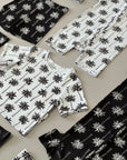 Bamboo Shorts Set | Palm Style White