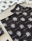 Bamboo Shorts Set | Palm Style Black