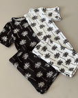 Bamboo Shorts Set | Palm Style Black