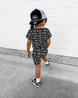 Biker Two Piece Set in Rebel Racer