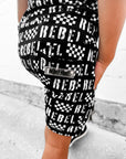 Biker Two Piece Set in Rebel Racer