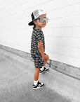 Biker Two Piece Set in Rebel Racer