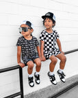 Biker Two Piece Set in Rebel Racer