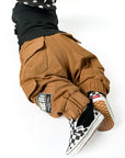 Rebel Cargo Pant in Dark Khaki