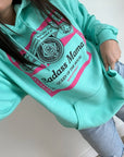 Badass Mama Mint Hoodie
