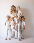 Women's Boxy Tee Lounge Set | Checkerboard