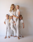 Women's Boxy Tee Lounge Set | Checkerboard