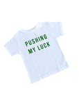 Pushing My Luck Child Tee - Green Design