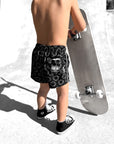 Hybrid Swim Trunks in Cobain