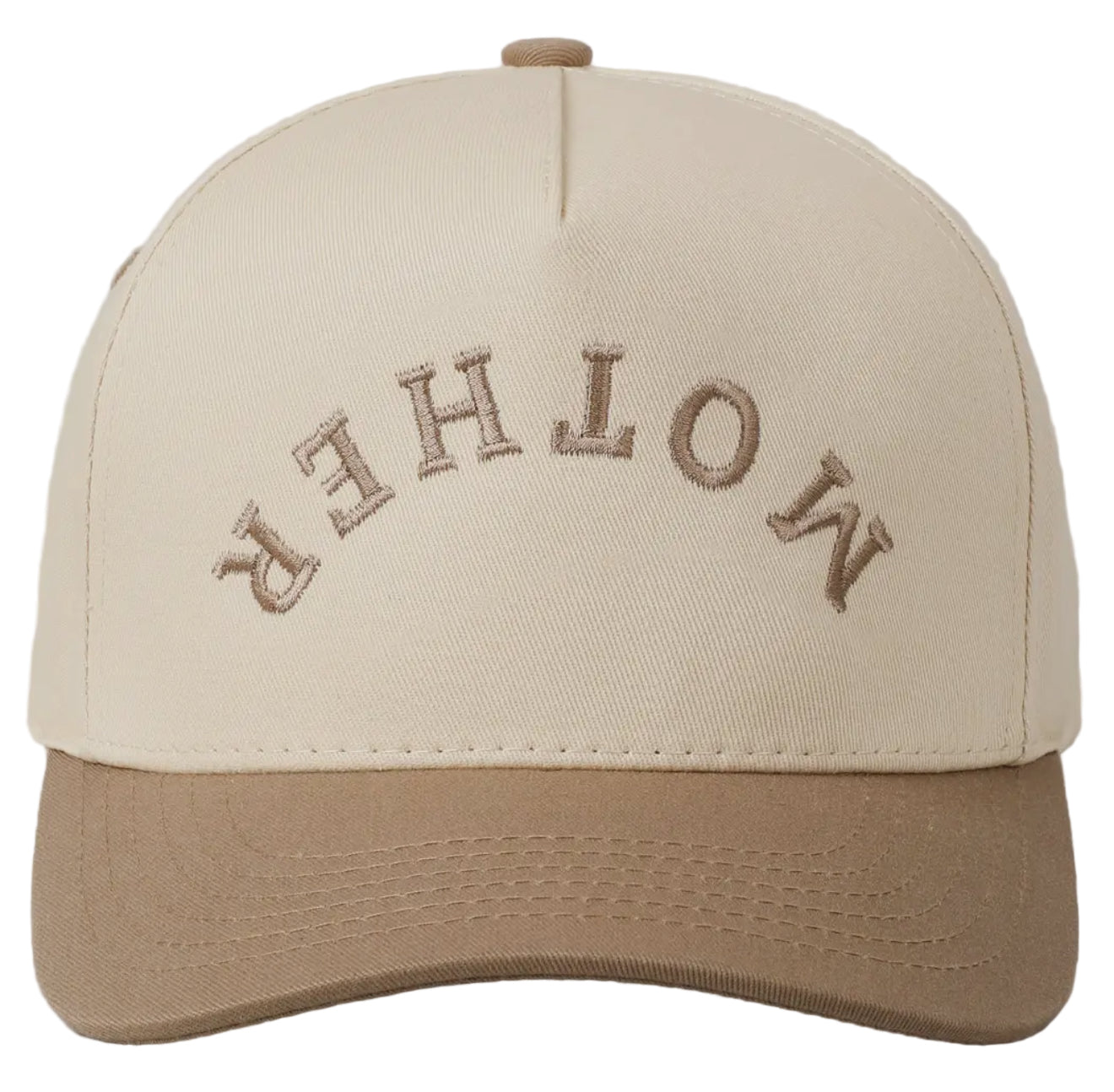 Mother Upside Down Lettering Embroidered Cap
