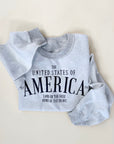 America Vintage Embroidered Sweatshirt