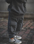 Classic Cargo Joggers in Stonewash