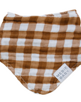 Gingham Muslin Bib