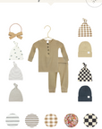 Jake Ribbed Newborn Hat Bundle (Gown)