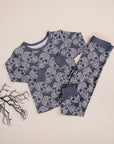 Bamboo Two Piece Set | Leopard Skull