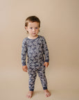 Bamboo Two Piece Set | Leopard Skull
