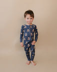 Bamboo Zip Romper | Bear Vibes